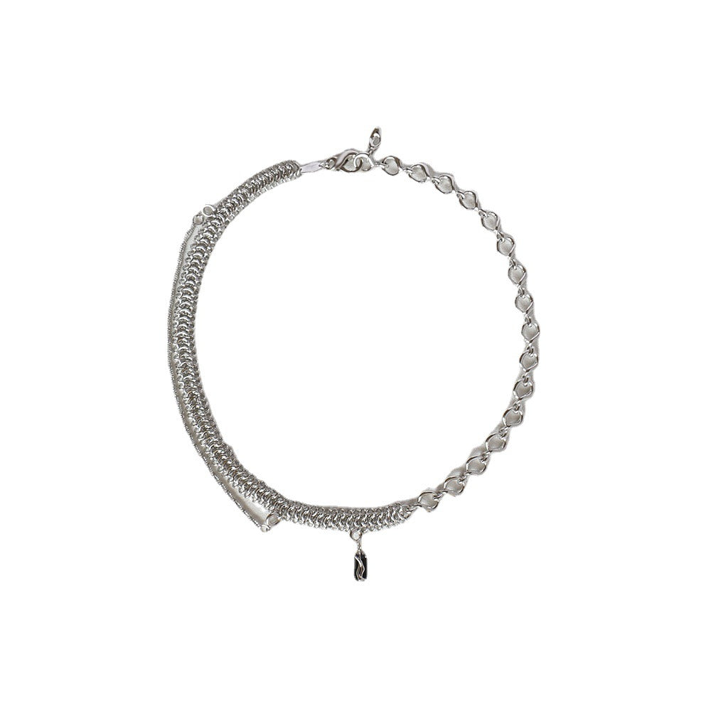 Frosty Wind Minimalist Clavicle Necklace for Women