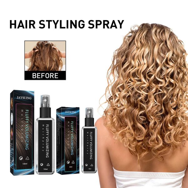 Volumizing & Moisturizing Hair Setting Spray with Niacinamide, Purslane Extract & Acetyl Glucosamine - Long-Lasting Hold, Fresh Fragrance, 100ml
