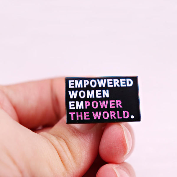 Empower Brooch — Minimalist Eastern-Inspired Symbol of Quiet Strength