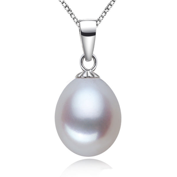 Chinese Style Baroque Pearl Pendant | Organic Handcrafted Jewelry with Eastern Elegance | Natural Freshwater Pearl on Sterling Silver Chain