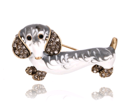 Elegant Animal Brooch for Men and Women – Sophisticated Coat Pin with Timeless Charm