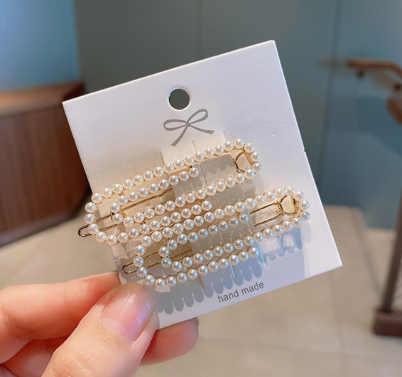 Pearl Whisper Hair Clip Set — Elegant Eastern Ritual Accessory for Quiet Mornings