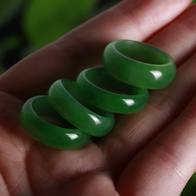 Hetian Jade Ritual Ring — Subtle Eastern Elegance for Mindful Daily Wear