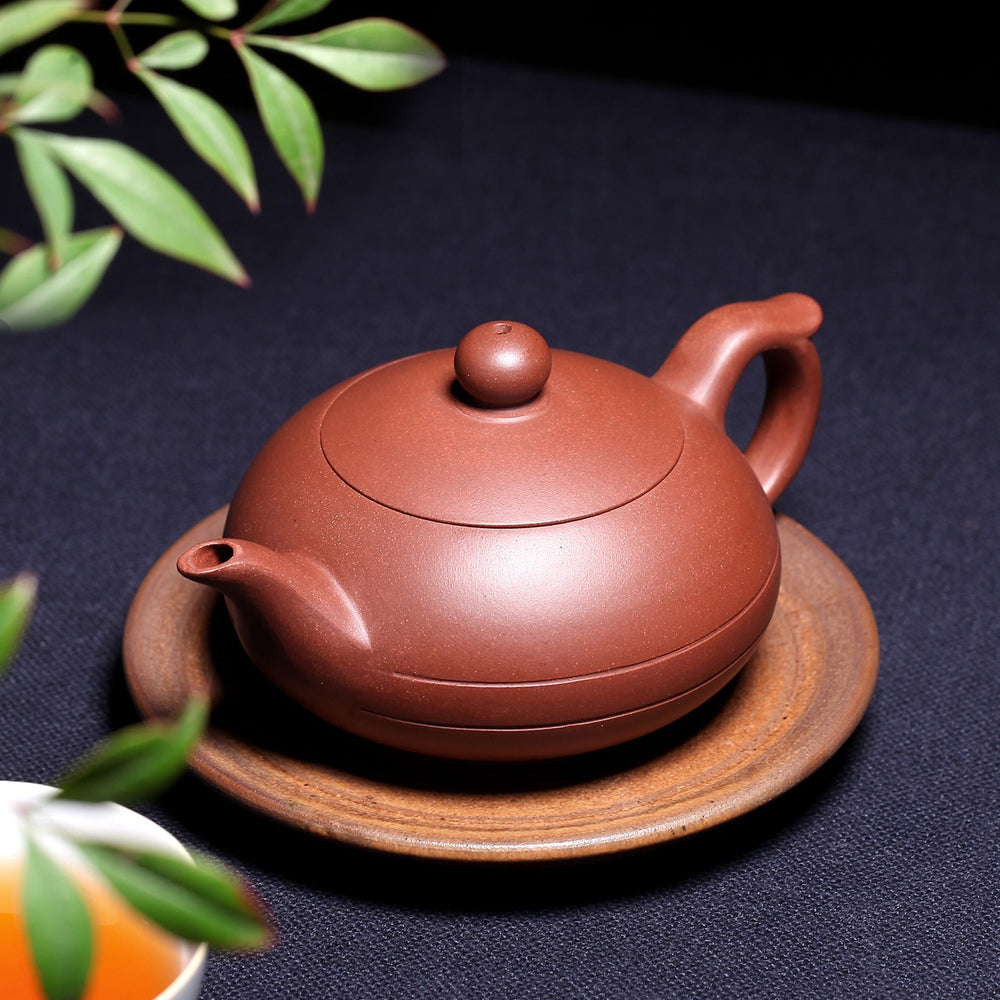 Handcrafted Yixing Zisha Clay Teapot Set - Timeless Zen Tea Ceremony Experience