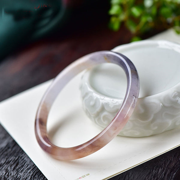 Jade Violet Bracelet for Women | Natural Stone Beaded Zen Accessory | Eastern Elegance Handcrafted Jewelry 2026