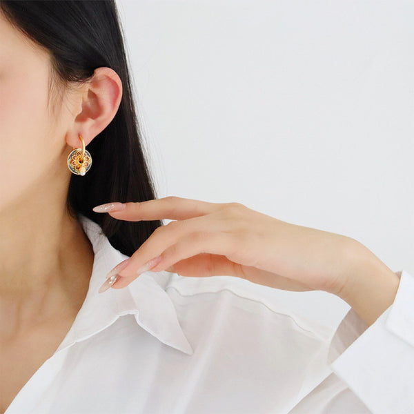Elegant Chinese Ethnic Tassel Earrings for Women – Timeless Handcrafted Design with Sophisticated Temperament