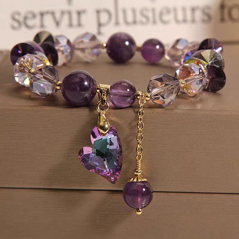 Amethyst Serenity Bracelet — Eastern Ritual Jewelry for Quiet Modern Living