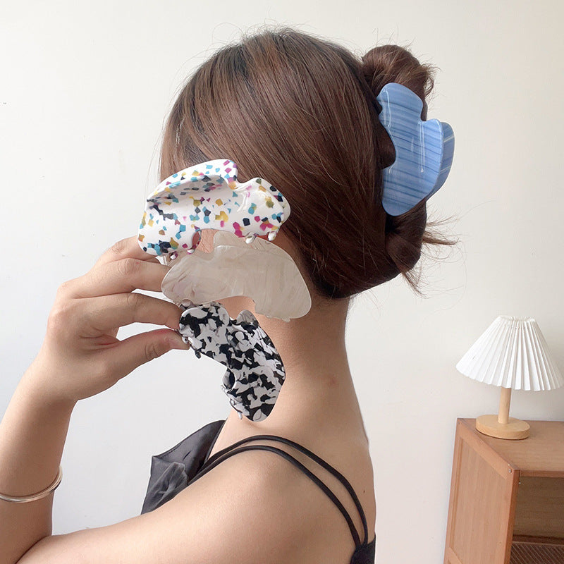 Korean Minimalist Acetate Hairpin Set | Sleek Women Hair Accessories | Premium Tortoise Shell Clip